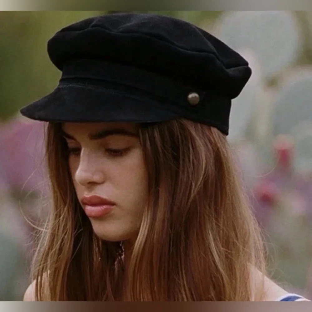 LACK OF COLOR…Lola hat…black suede…VGUC - Picture 1 of 4